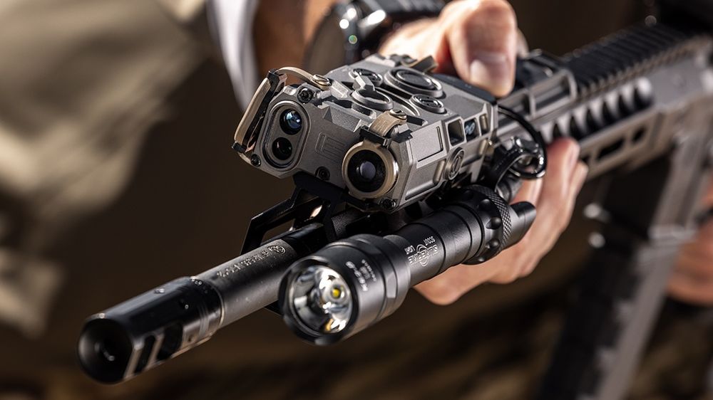 Eotech OGL + ліхтар Sure Fire M600 + виносна кнопка Axon, лцу