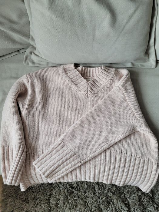 Różowy sweterek H&M s
