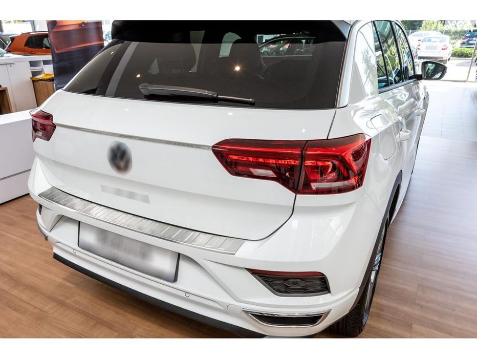Volkswagen T-Roc Хром накладка на задний бампер (нержавейка)