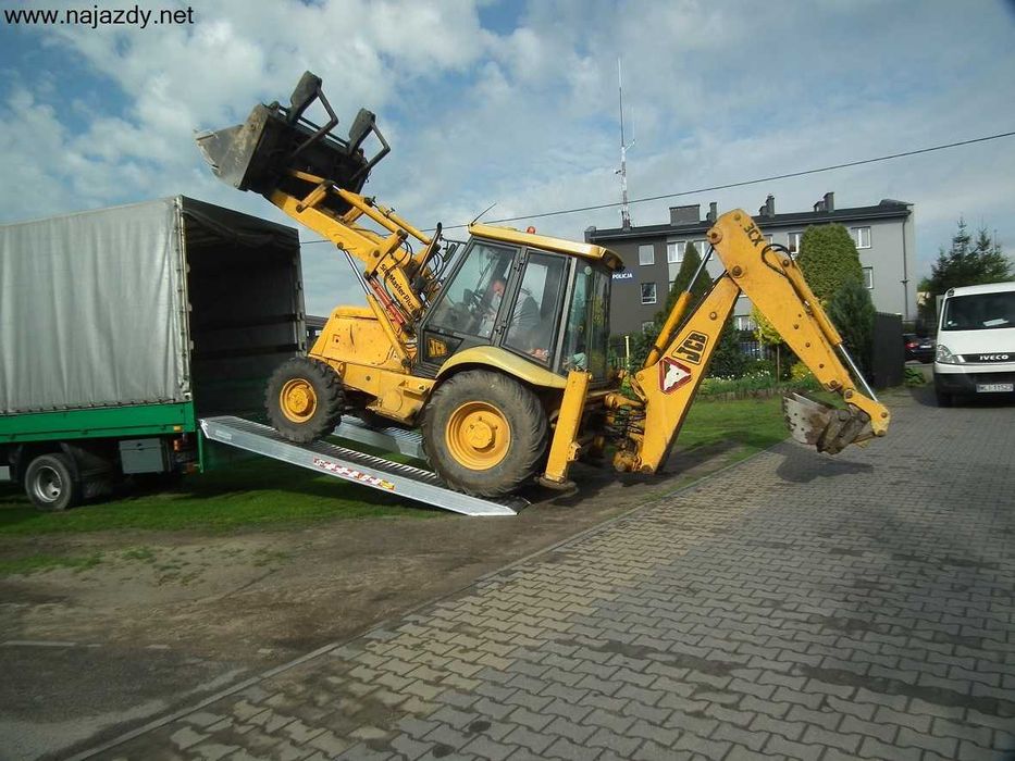 Najazdy Aluminiowe profesjonalne 3,5m 4t od ręki