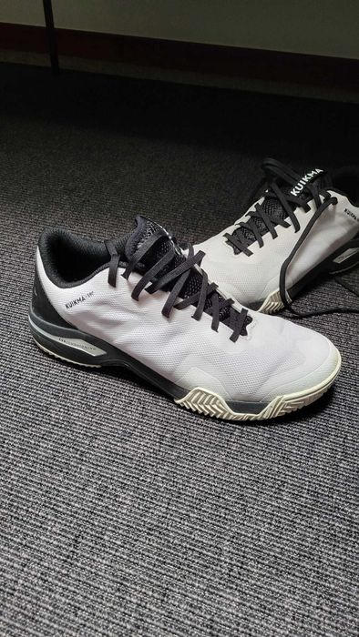 Sapatilhas de Padel Kiuma PS 590 Branco - Tamanho 43 (Como Novas)