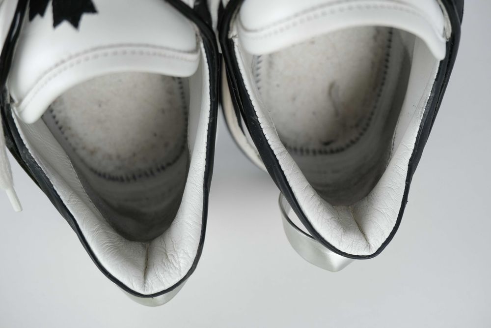 Dsquared2 skórzane sneakers męskie r 44