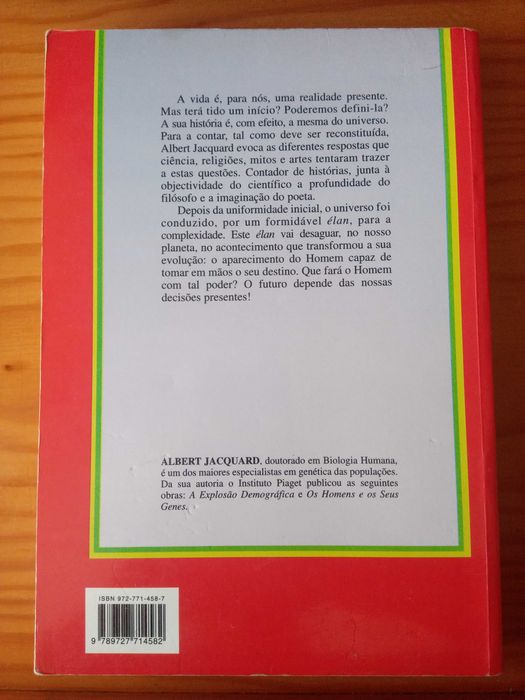 A Lenda da Vida [Colecção Epistemologia e Sociedade]