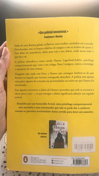 Livro policial, O diario do meu desparecimento