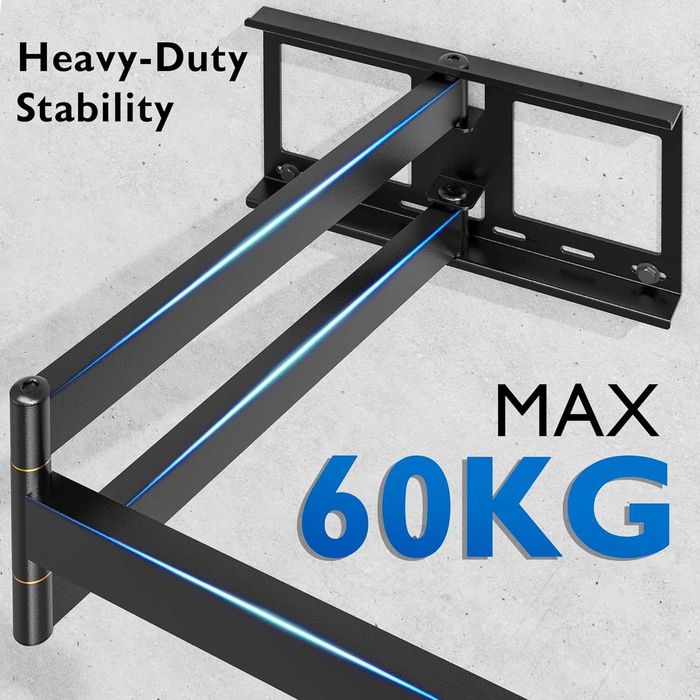 Uchwyt ścienny do TV 32-75" długie ramie 104cm