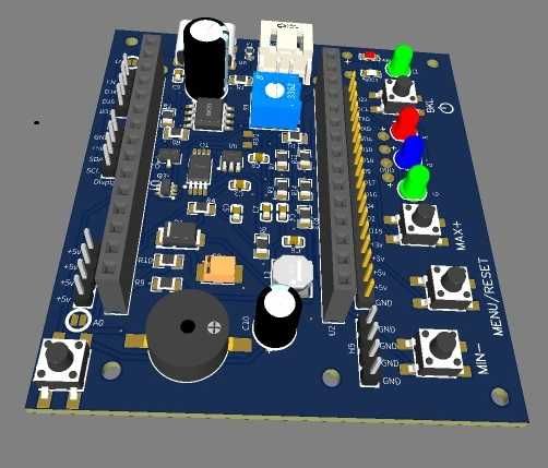 Projekt PCB do Arduino/ESP32 – EasyEDA – 2D/3D wizualizacja