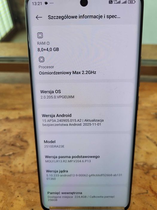 252/26 Xiaomi Redmi Note 15 8GB/256GB NOWY!!