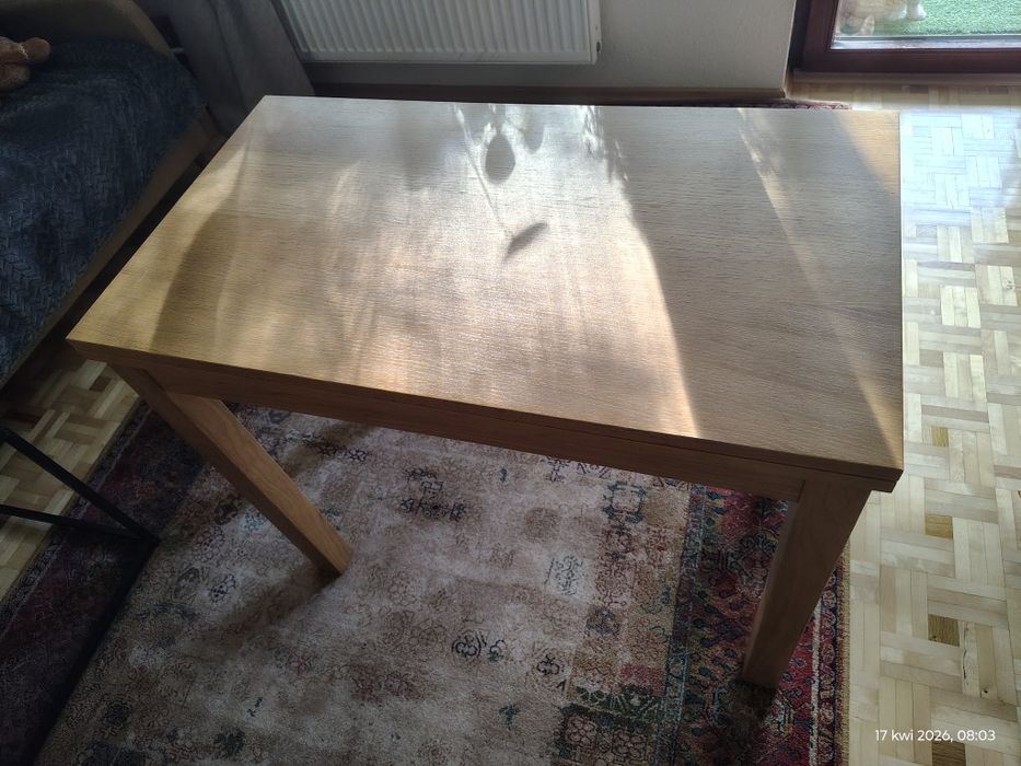 Stół rozkładany Bjursta Ikea brązowy