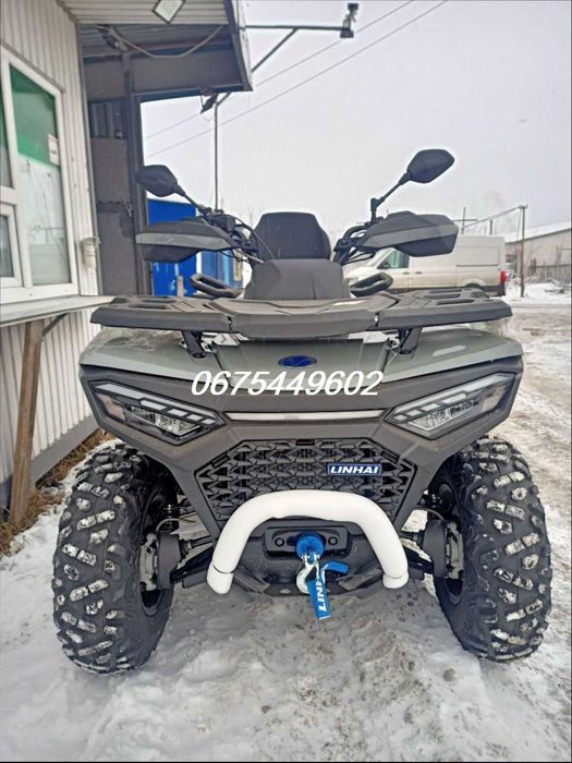 Квадроцикл LINHAI VALOR 550 EFI EPS KM*33к.с.*Доставимо БЕЗКОШТОВНО-О!