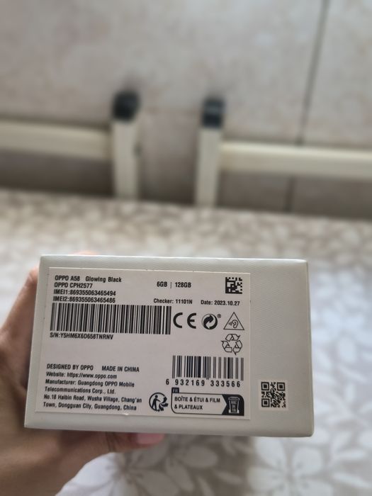 Vendo telemóvel OPPO A58