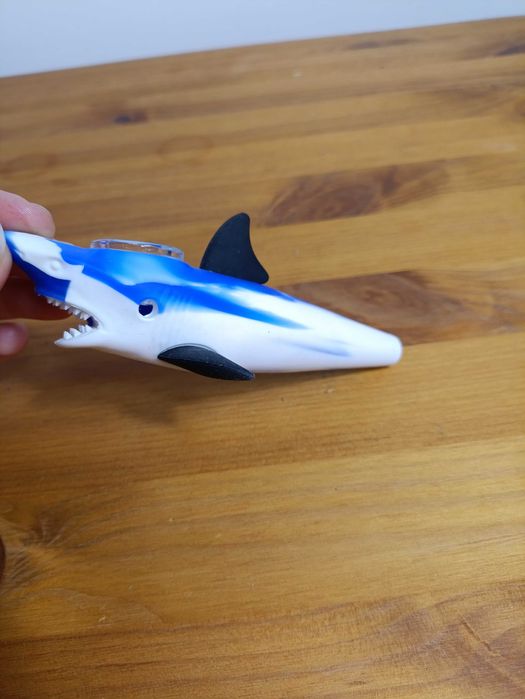 Silikonowa Lufka / Fajka "Rekin"