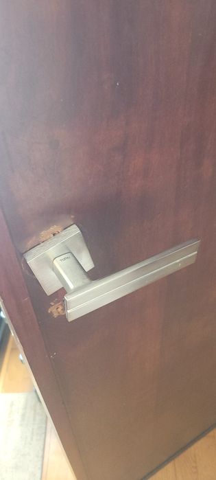 Puxadores de porta TUPAI – espelho quadrado (3 conjuntos)