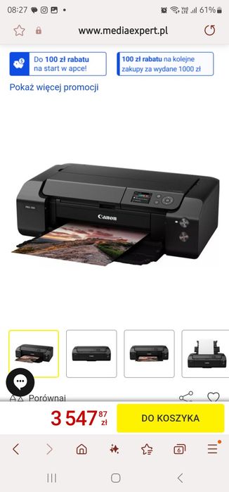 Profesnonalna drukarka Canon imagePROGRAF PRO-300