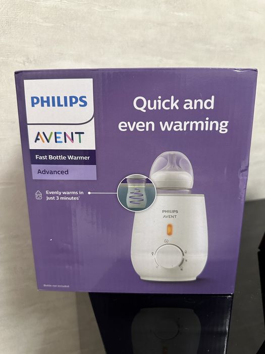 Новий! Швидкий підігрівач пляшечок Philips Avent