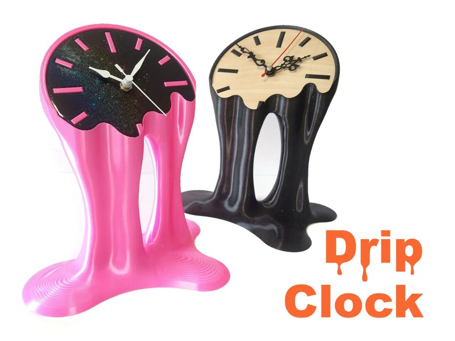 "Melting" Clock - Unique Design