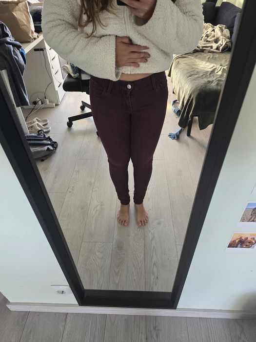 Calças Levis Ganga Bordeaux