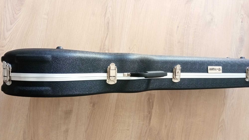 Conjunto guitarra + estojo Deluxe - novo.