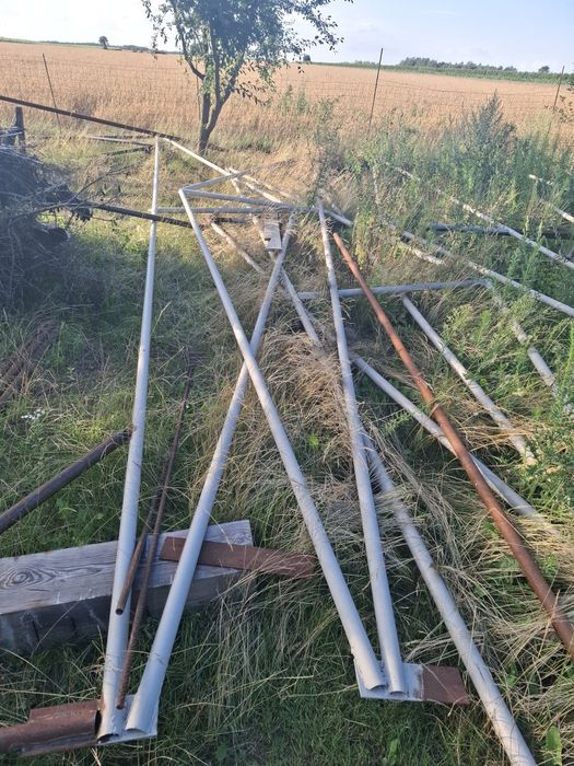 Rurki pod wiatę 8m