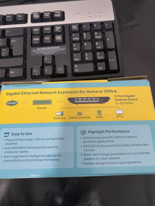 Switch TP-LINK 5 portas