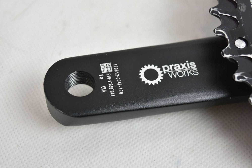 prawe ramię korby PRAXIS WORKS ! 170mm !  bcd 110 ! 52/36 ! bdb stan !
