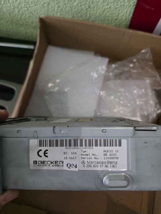 Radio Mercedes c220 coupe