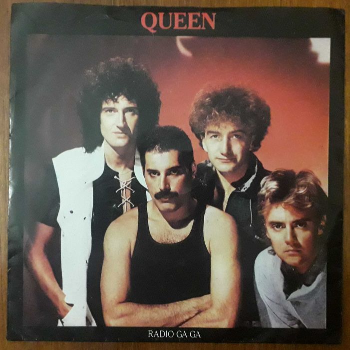 Queen single em vinil "Radio Ga Ga"