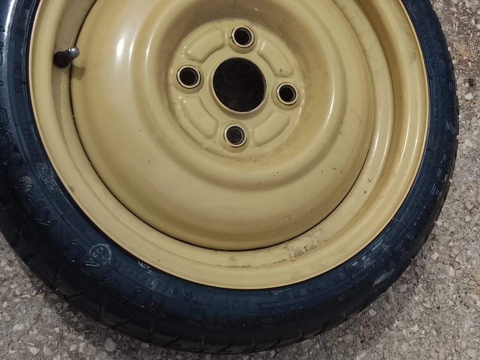 Roda Pneu de Socorro Citroên C1, Peugeot 107, Toyota Aygo Furação 4×100