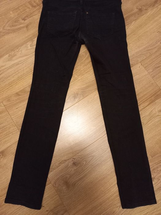 Spodnie ciążowe rozmiar 36, gumki, czarne