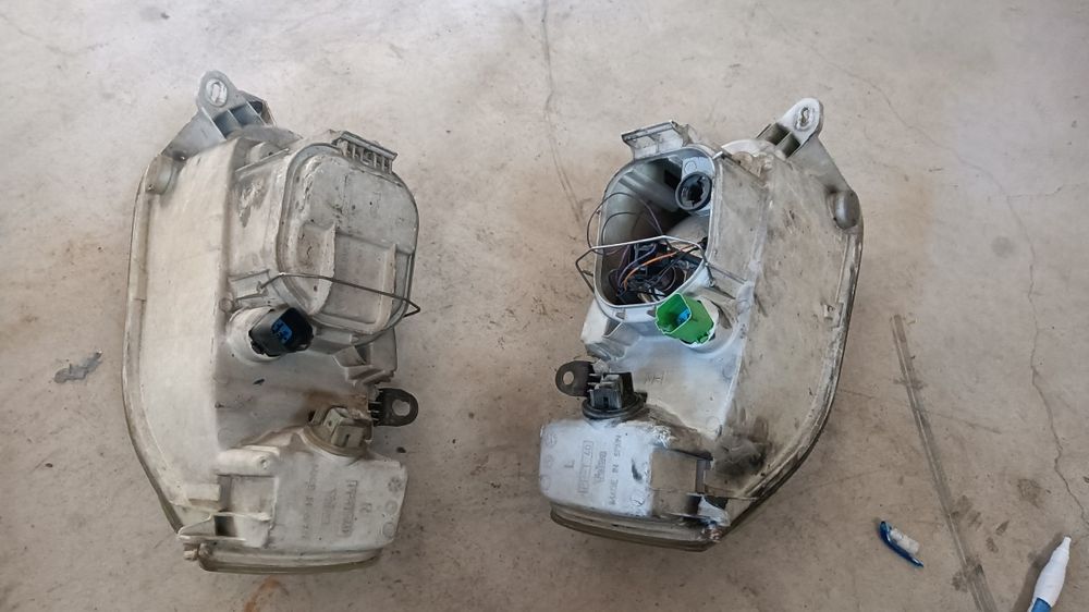 Óticas Ford Escort farol 1997 óptica Valeo