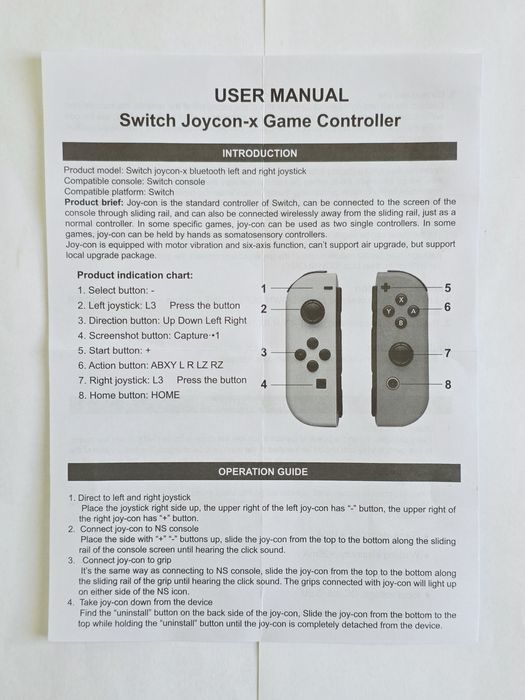 Joy-Con для Nintendo Switch