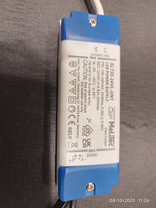 Transformador Melitec SLT20-24VL