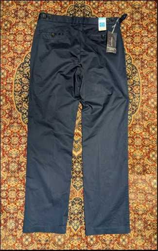 Брендовые муж. брюки чинос M&S /BLUE HARBOUR /р.34/L/оригинал,  U.K./