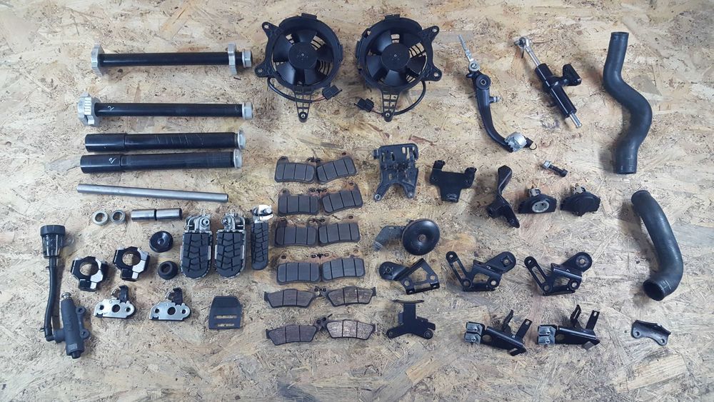 KTM 790 Adventure 890 lagi polka wahacz kierownica stelaz mocowanie set pompa podnozek