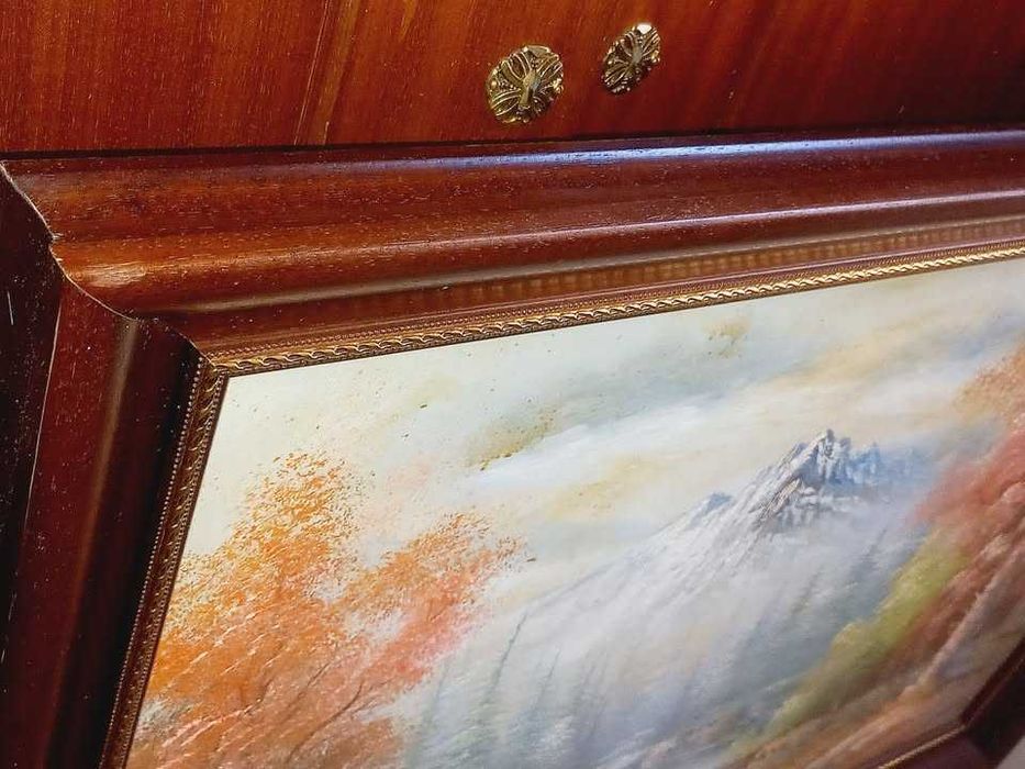 Quadro a óleo de R. BOYER 2000 Paisagem