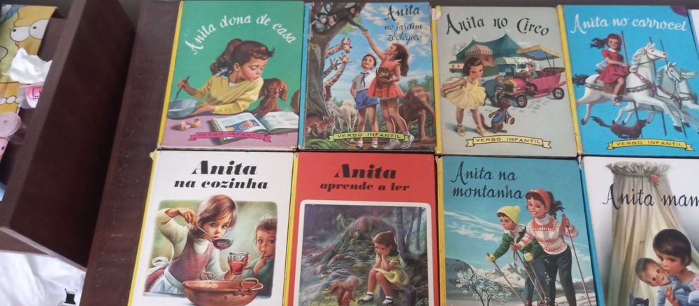Livros da infantis Anita