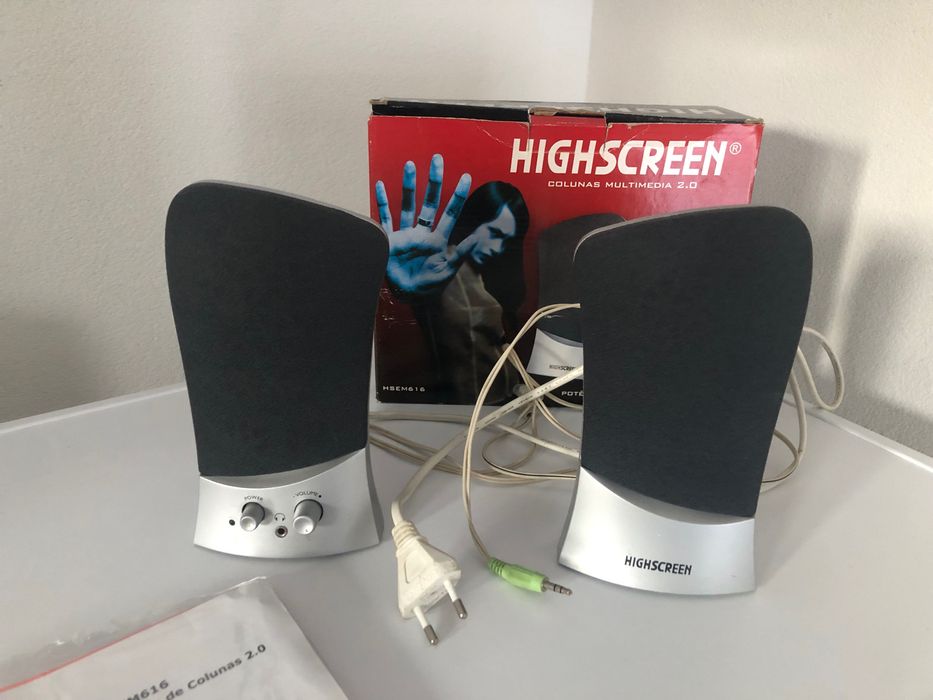 Colunas de som multimédia Highscreen