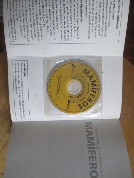 Mamíferos, Enciclopédia do Universo, com CD