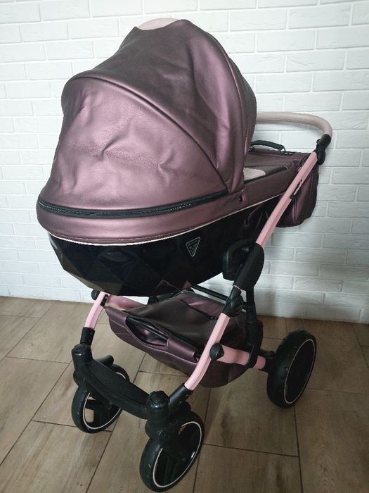 Piękny wózek. Tako Junama Fluo Line 3w1 róż WYSYŁAM