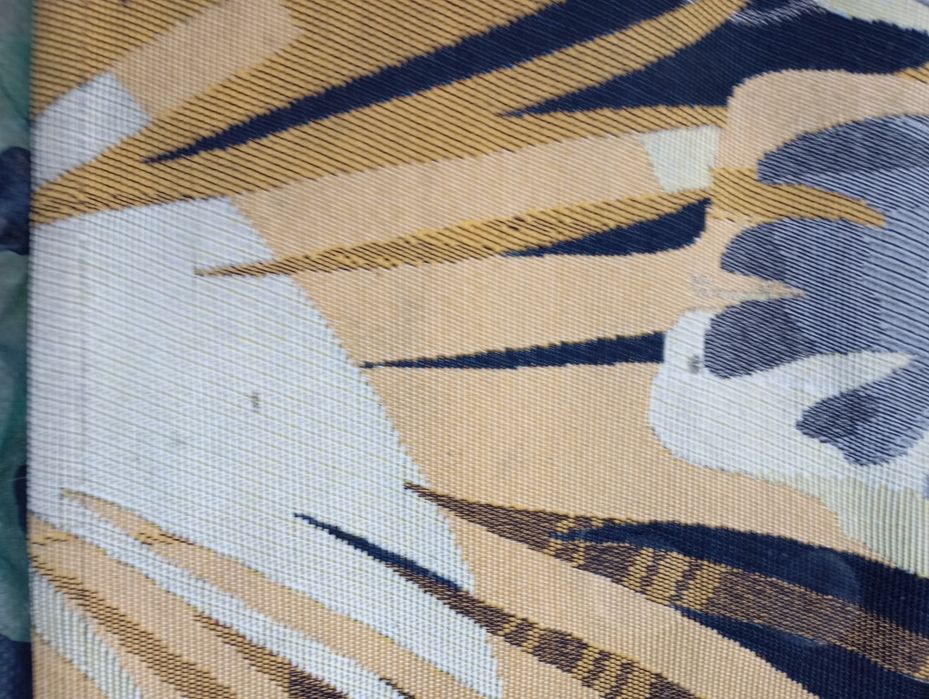 Dywan Borneo Liście czarno-złoty 120 x 170 cm zewnętrzny, wewnętrzny