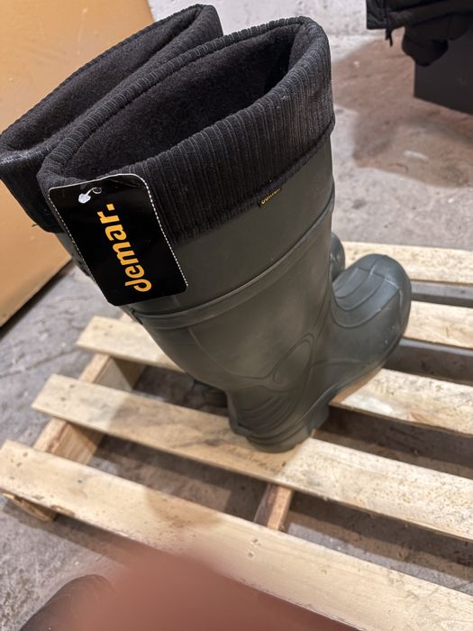 Kalosze piankowe ocieplane demar