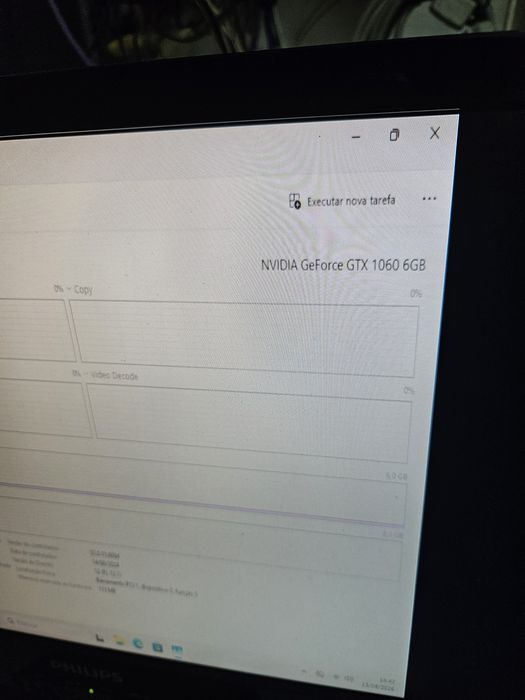 Pc gaming i5-8400 16gb 1060 6gb 240SSD + 1TB HDD