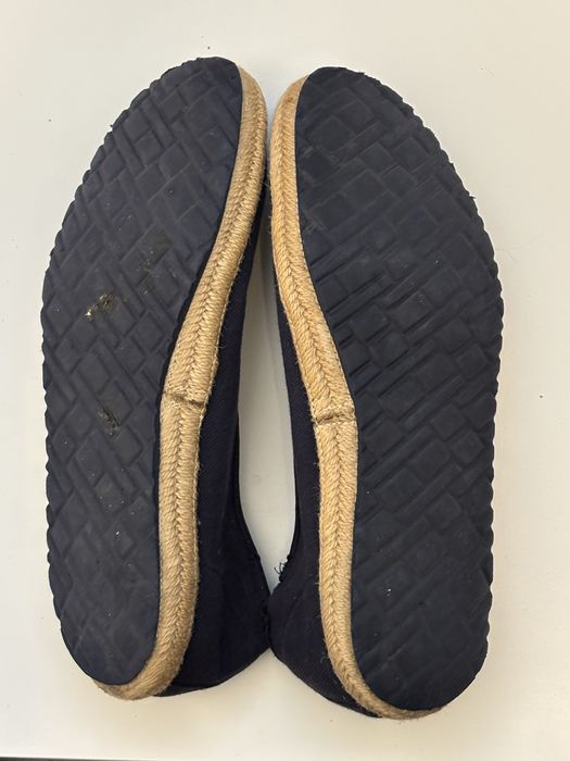 Granatowe Espadryle Tommy Hilfiger  Canvas Slipon