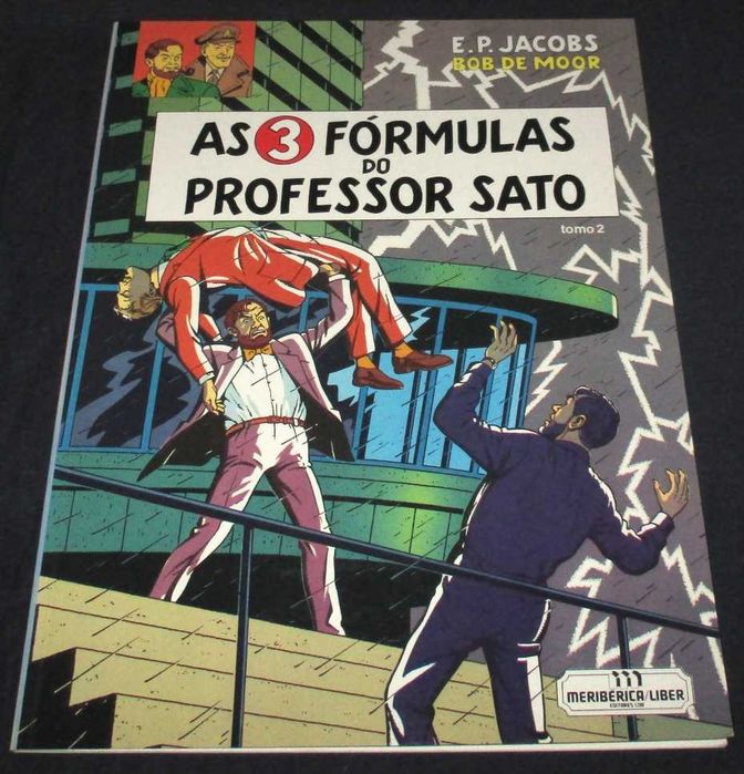 Livro BD As 3 Fórmulas do Professor Sato 2 Mortimer contra Mortimer ...