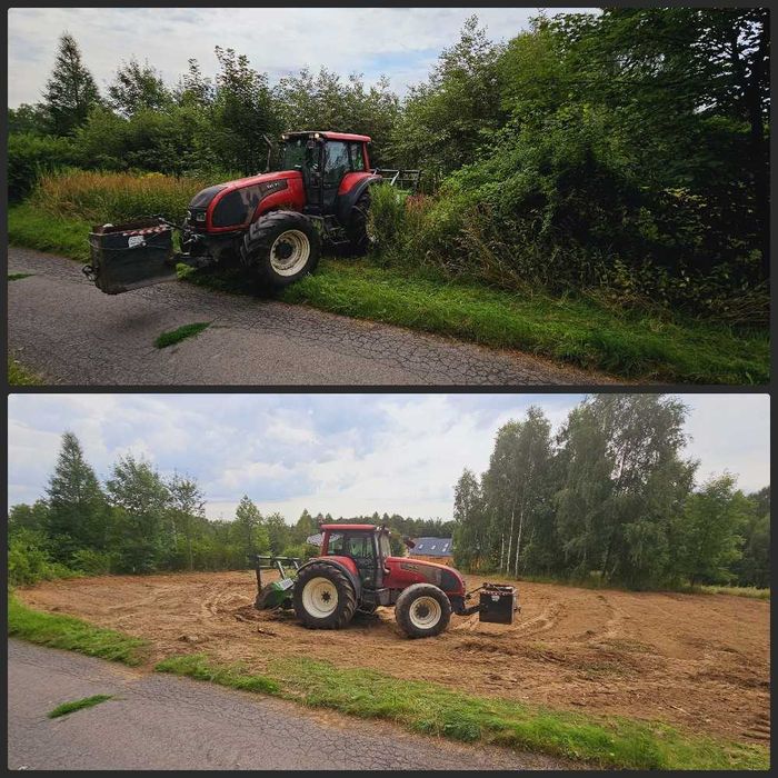WYCINKA DRZEW Czyszczenie działki MULCZER LEŚNY karczowanie