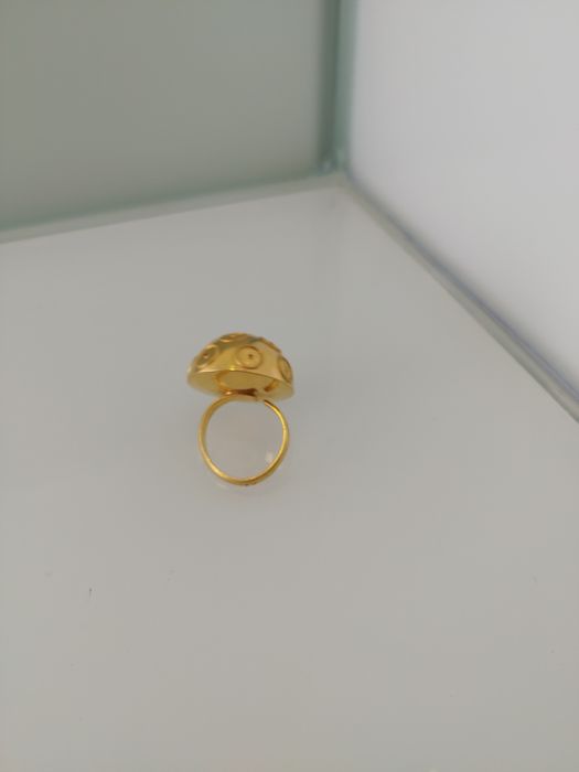 Anel em ouro de 19,2kt