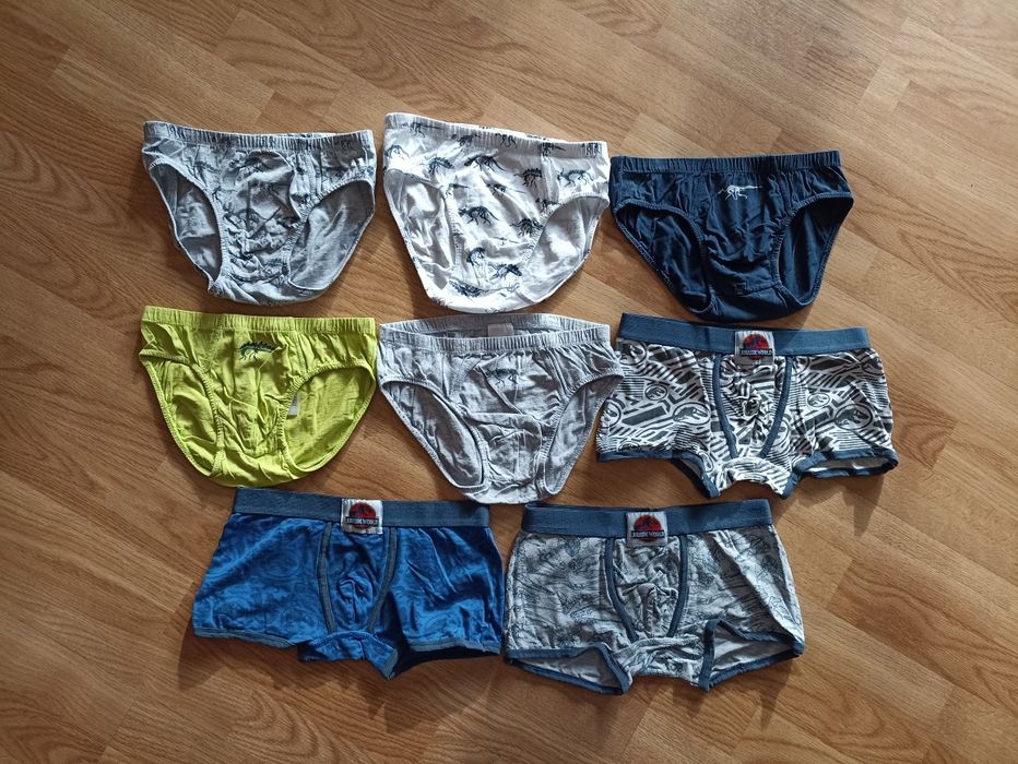 Majtki, slipy, bokserki chłopięce, smyk, r. 146/152 Jurassic Word