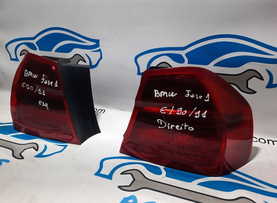 FAROLIM FAROLINS ESQUERDO DIREITO BMW SERIE 3 E90 SEDAN CARRO 6937457