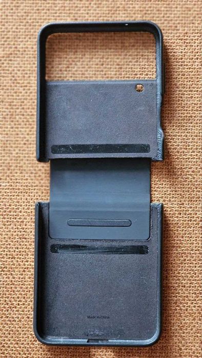 Оригінал захисний чохол flap leather cover для samsung galaxy flip 4, samsung galaxy z flip 3 + подарунок