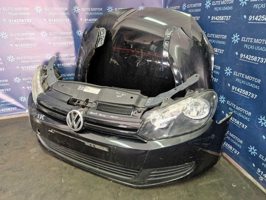 Frente completa usada VW GOLF VI 6 capot parachoques oticas guardalamas radiador