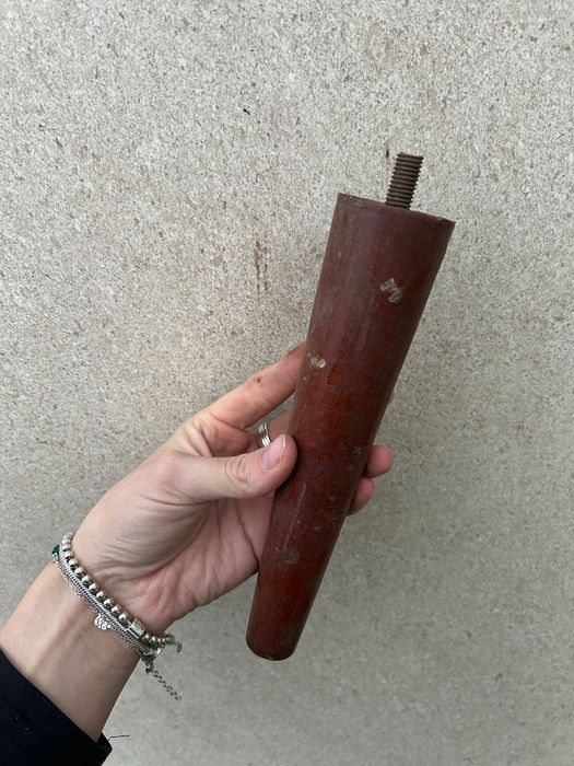 Drewniane nogi do mebli PRL